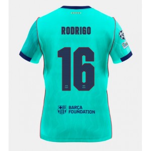 Barcelona Rodri Hernandez #16 Jalkapallovaatteet Kolmaspaita 2026-27 Lyhythihainen